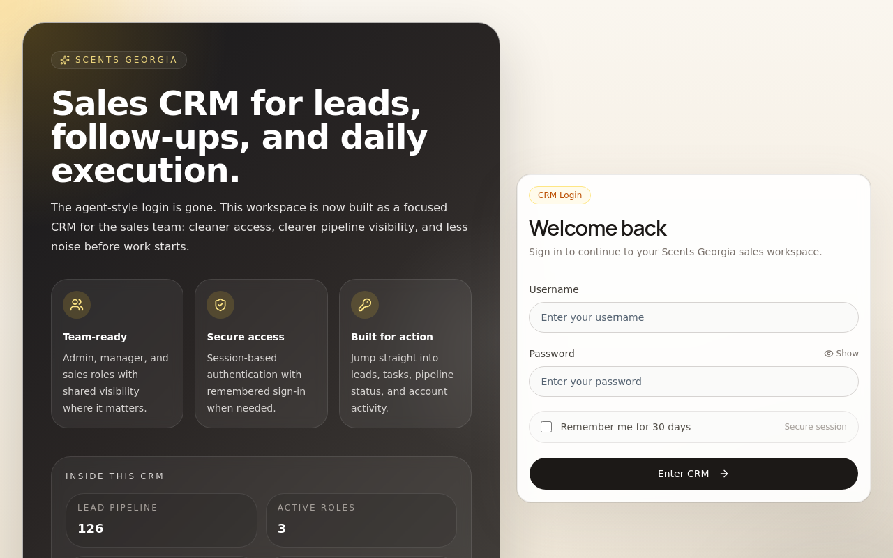 Scents CRM